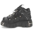 New Rock EVIL Black Derby Damen - 4