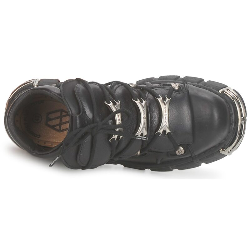 New Rock EVIL Black Derby Damen - 6