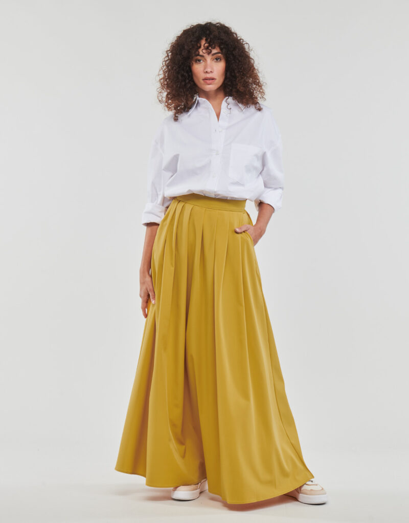 Gonne lunghe Betty London MERCI Giallo Gonne lunghe Donna - 2