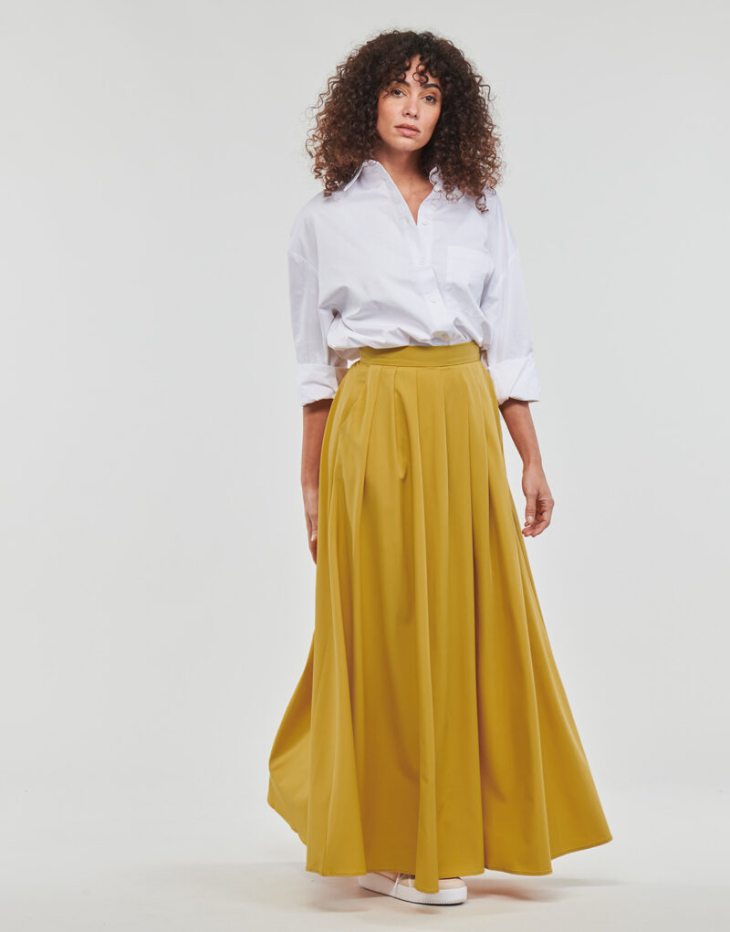 Gonne lunghe Betty London MERCI Giallo Gonne lunghe Donna - 3