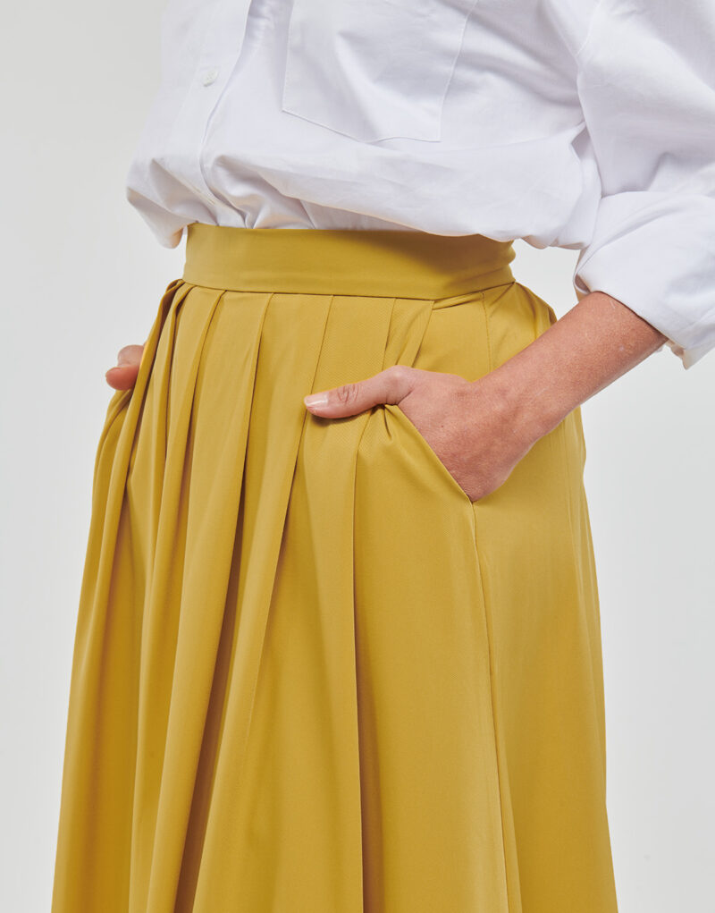 Gonne lunghe Betty London MERCI Giallo Gonne lunghe Donna - 5