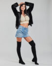 Mantella Moony Mood PARINA Nero Mantelle Donna - 3