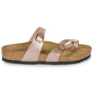 BIRKENSTOCK Mayari Birko-flor / Copper / Regular Rosa Ciabatta Donna - 2