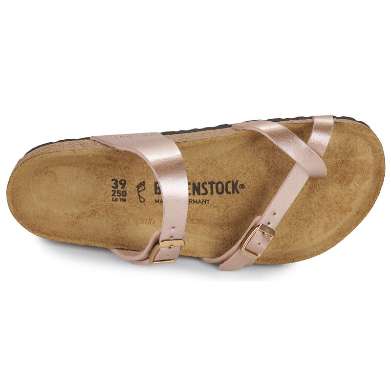 BIRKENSTOCK Mayari Birko-flor / Copper / Regular Rosa Ciabatta Donna - 6