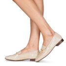 Betty London OMIETTE Bianco Mocassini Donna - 8