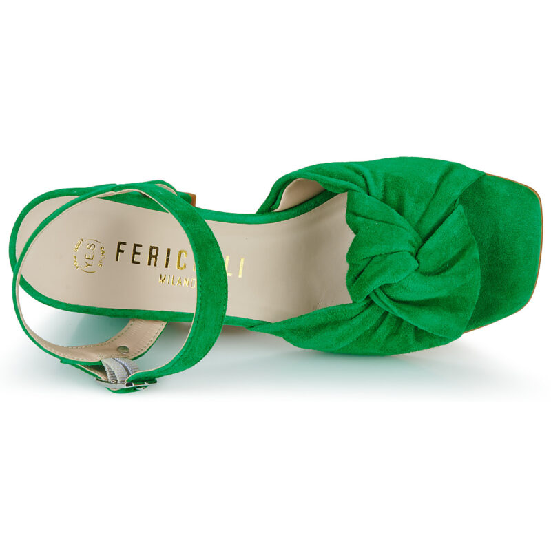 Fericelli New 10 Verde Sandali con tacco Donna - 6