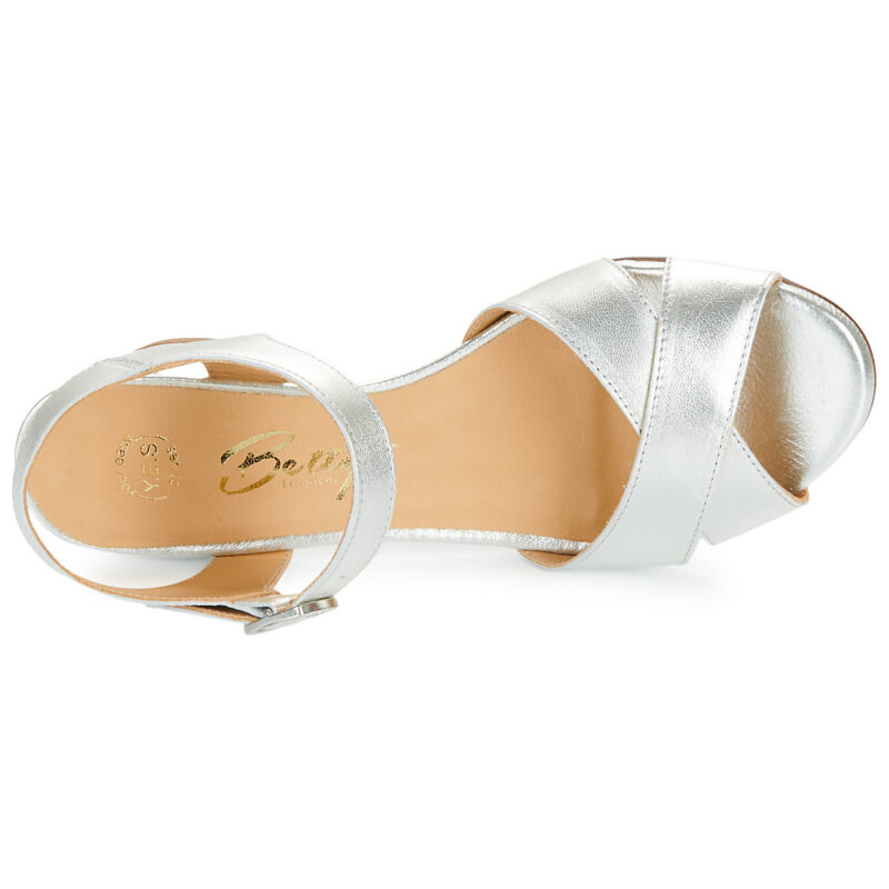 Betty London OSKAIDI Argento Sandali con tacco Donna - 6