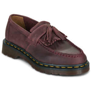 Scarpe uomo Dr. Martens  ADRIAN CHERRY RED CRAZY HORSE  Bordeaux Dr. Martens 190665825923