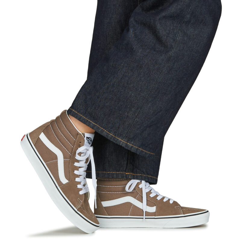 Vans SK8-Hi Marrone - Sneakers alte Donna - 8