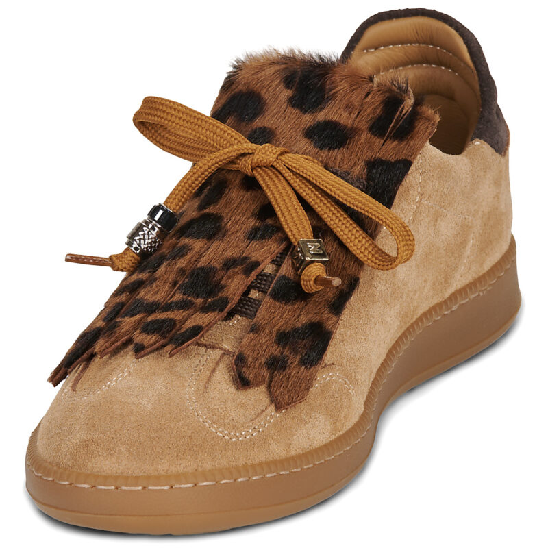 Meline - Beige Sneakers basse Donna - 3