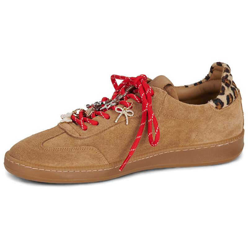 Meline - Beige Sneakers basse Donna - 4