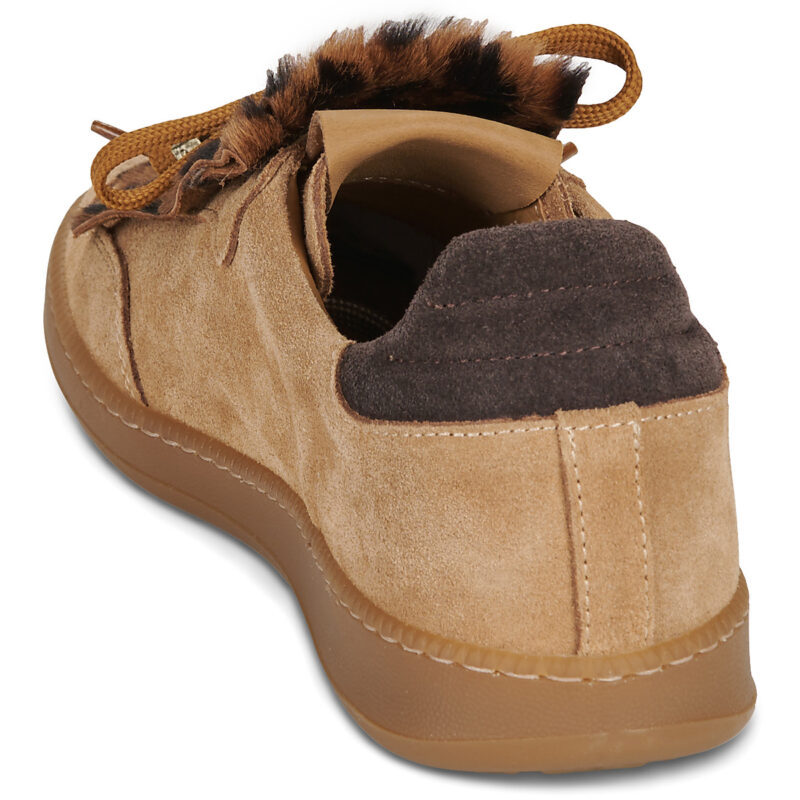 Meline - Beige Sneakers basse Donna - 5