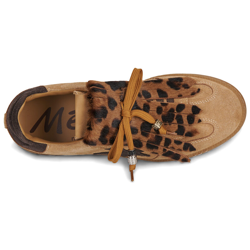 Meline - Beige Sneakers basse Donna - 6