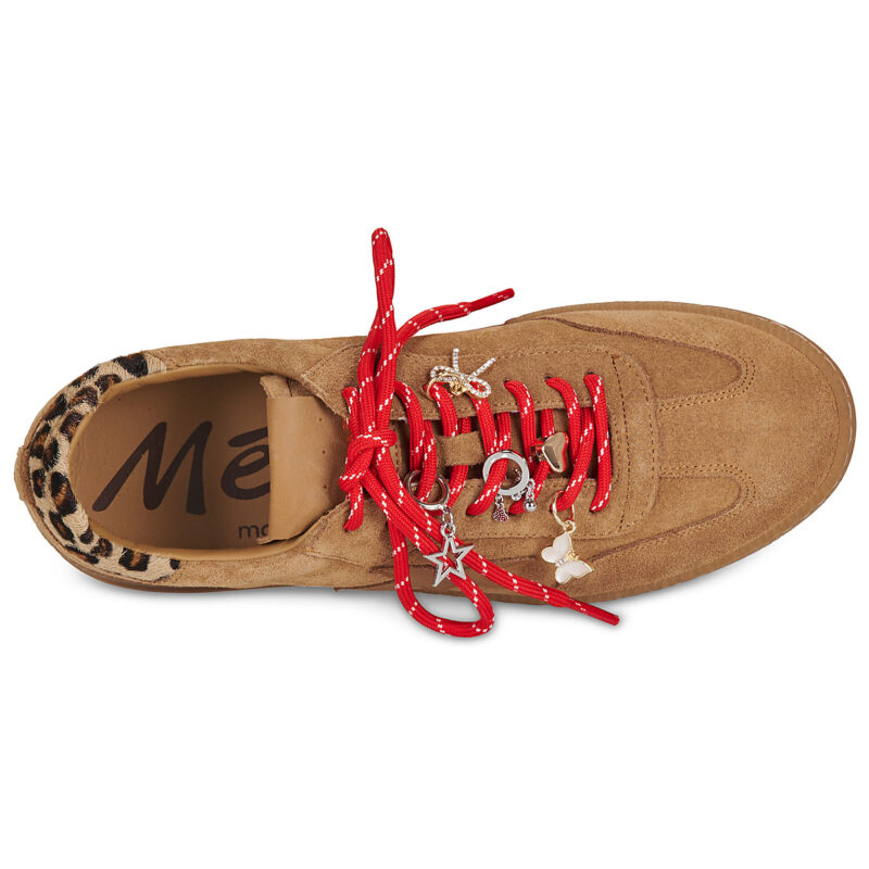 Meline - Beige Sneakers basse Donna - 6