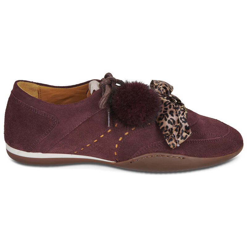 Meline - Bordeaux Sneakers basse Donna - 2