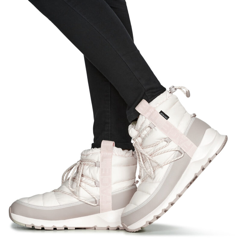 Bottines The North Face W THERMOBALL LACE UP WP Beige pour femme - Pointure 8