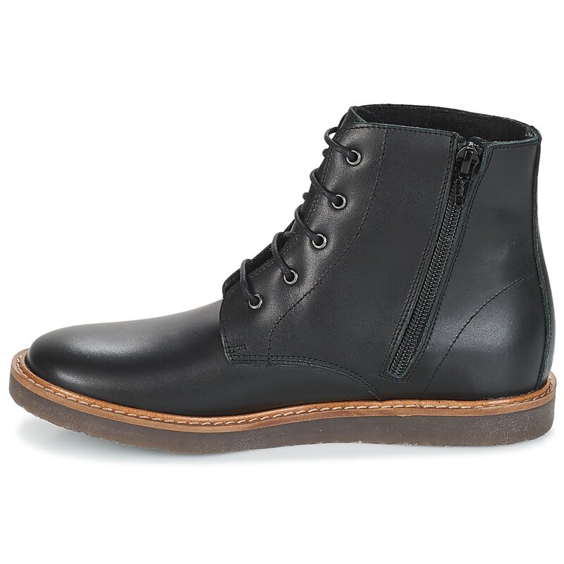 Citrouille et Compagnie JENKI Schwarze Stiefeletten – Mädchenstiefel – 4
