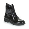 Children's and girls' ankle boots Citrouille et Compagnie PICOTI Black Citrouille et Compagnie
