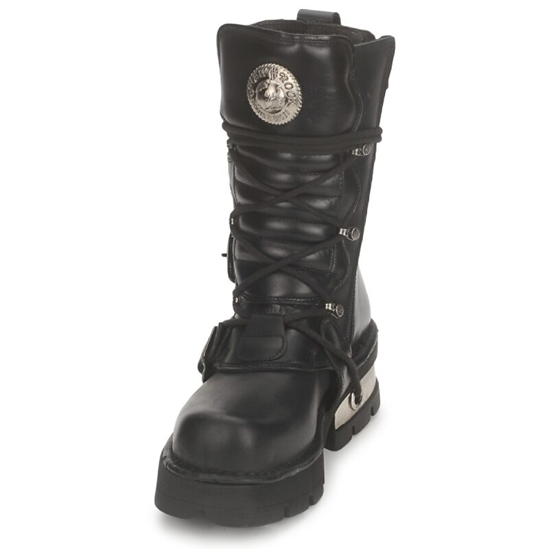 New Rock CALAMITOUS Nero Stivaletti Uomo - 3