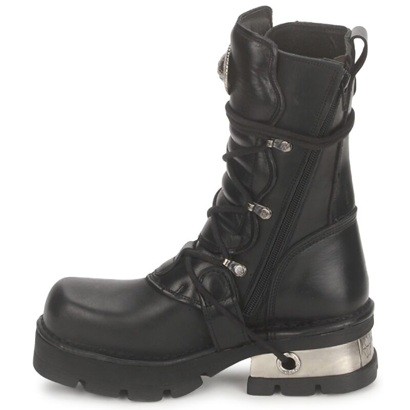 New Rock CALAMITOUS Nero Stivaletti Uomo - 4