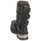 New Rock CALAMITOUS Nero Stivaletti Uomo - 5