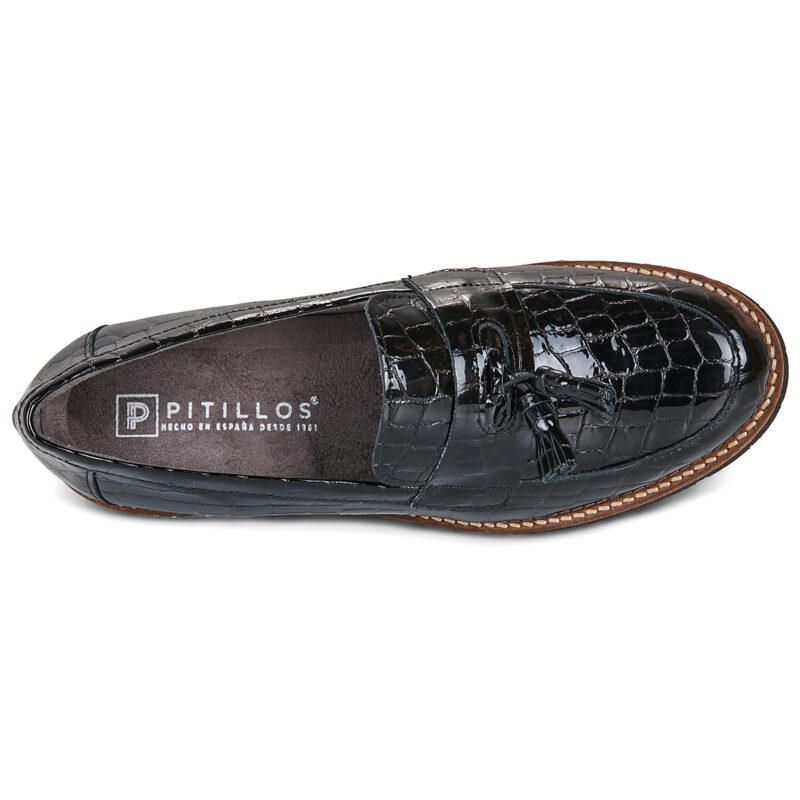 Pitillos 10770 Nero Mocassini Donna - 6