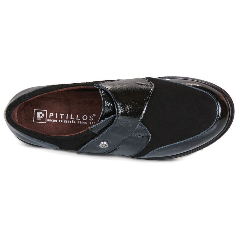 Pitillos 11524 Nero Derby Donna - 6