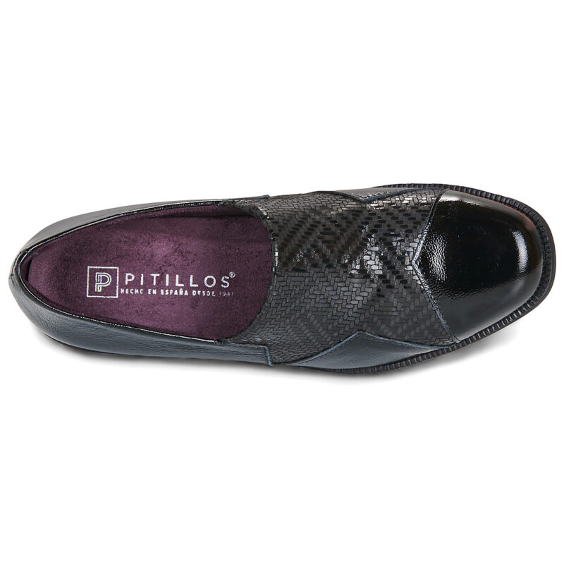 Pitillos 11531 Nero Mocassini Donna - 6