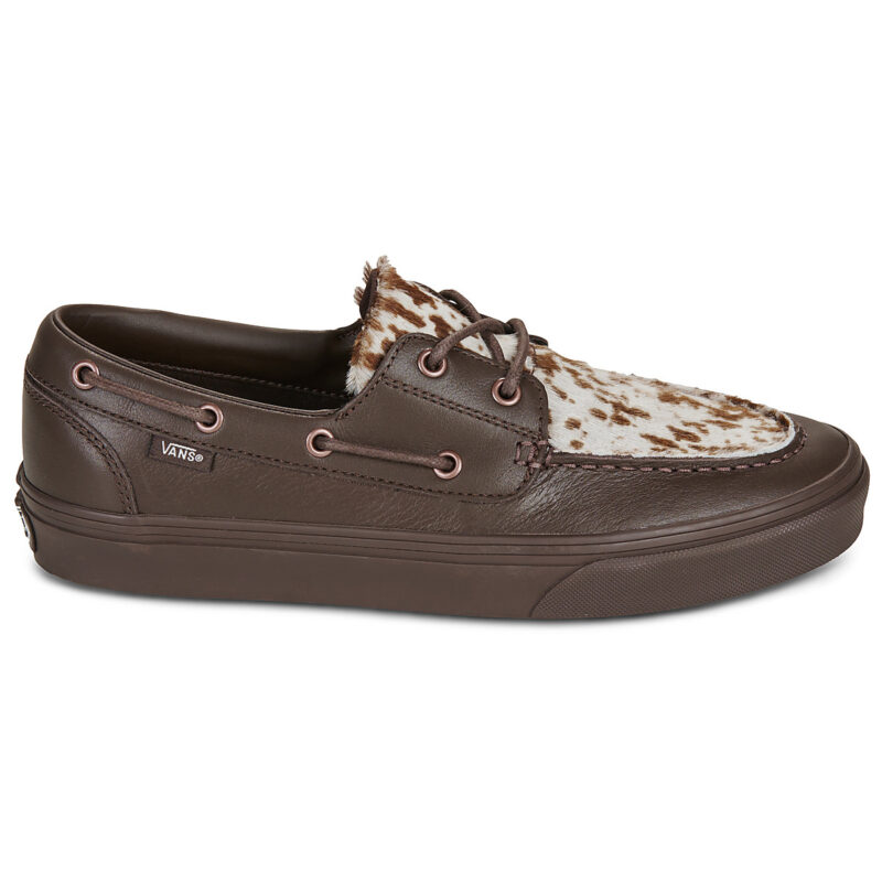 Vans 2-Eyelet Boat Shoe Marrone Scarpe da barca Donna - 2