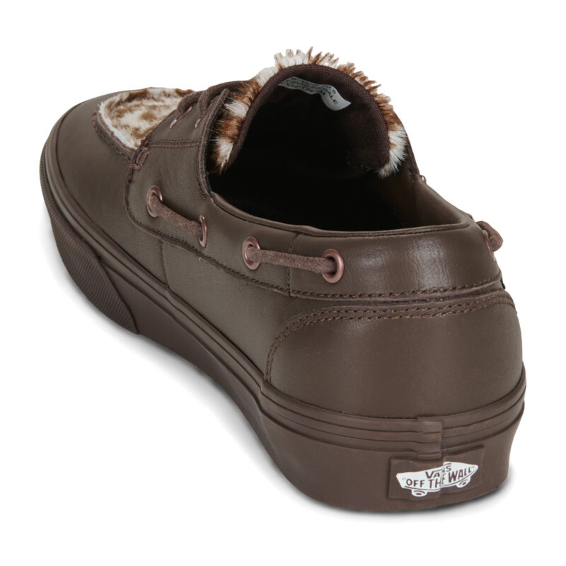 Vans 2-Eyelet Boat Shoe Marrone Scarpe da barca Donna - 5