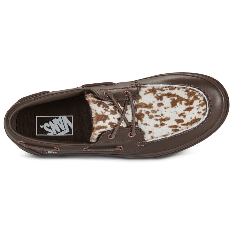 Vans 2-Eyelet Boat Shoe Marrone Scarpe da barca Donna - 6