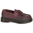 Dr. Martens ADRIAN CHERRY RED CRAZY HORSE Bordeaux Mocassini Donna - 2
