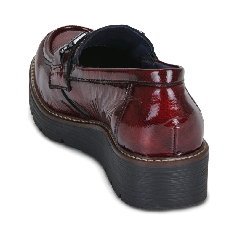 Dorking AFRICA Rosso Mocassini Donna - 5