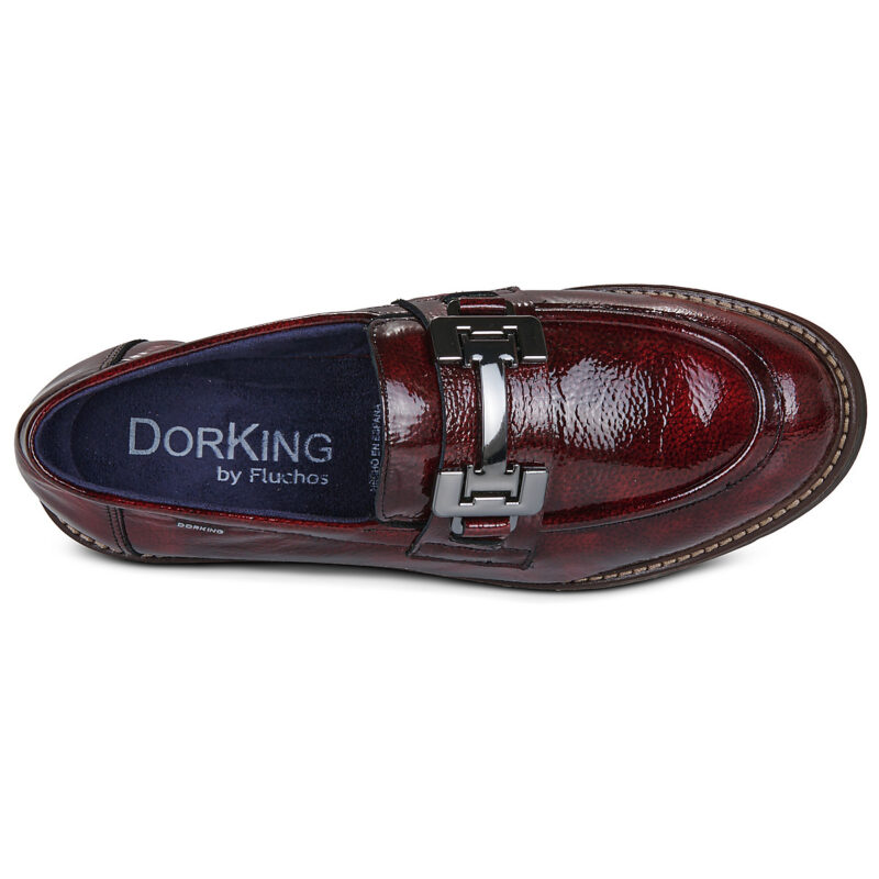 Dorking AFRICA Rosso Mocassini Donna - 6