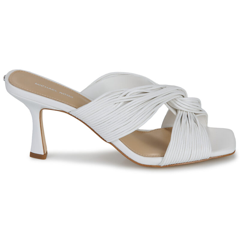 MICHAEL Michael Kors ALESSIA MULE SANDAL Bianco Ciabatta Donna - 2