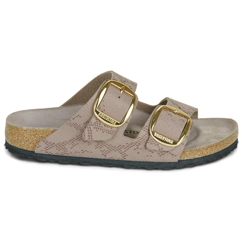 BIRKENSTOCK Arizona Big Buckle Print / Python / Grigio / Taupe / Stretto multicolore Ciabatta Donna - 2