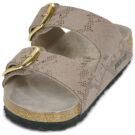 BIRKENSTOCK Arizona Big Buckle Print / Python / Grigio / Taupe / Stretto multicolore Ciabatta Donna - 3