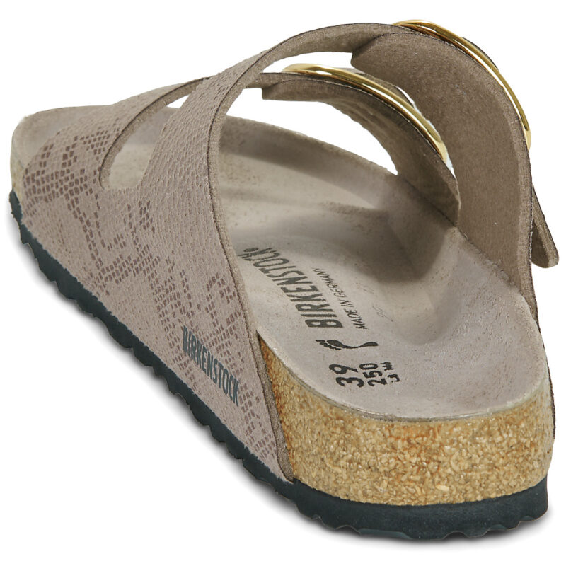 BIRKENSTOCK Arizona Big Buckle Print / Python / Grigio / Taupe / Stretto multicolore Ciabatta Donna - 5