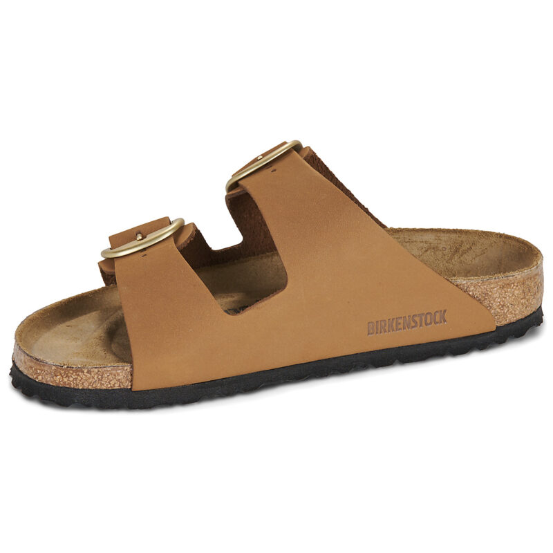 BIRKENSTOCK Arizona Big Buckle Nubuck / Mink / Stretto Marrone Ciabatta Donna - 4