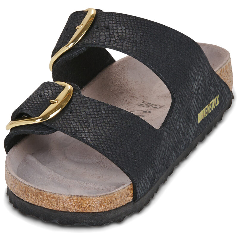 BIRKENSTOCK Arizona Big Buckle Print / Python / Black / Stretto Nero Ciabatta Donna - 3