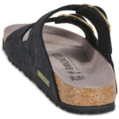 BIRKENSTOCK Arizona Big Buckle Print / Python / Black / Stretto Nero Ciabatta Donna - 5