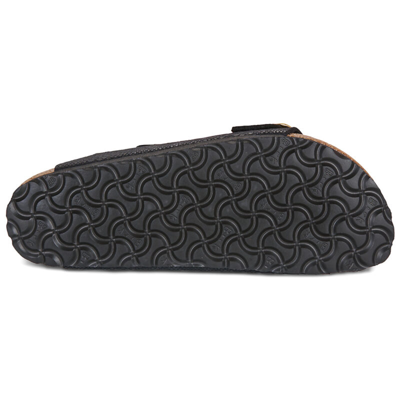 BIRKENSTOCK Arizona Big Buckle Print / Python / Black / Stretto Nero Ciabatta Donna - 7