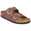 BIRKENSTOCK Arizona Big Buckle Nubuck / Pepper / Stretto Rosa Ciabatta Donna - 1