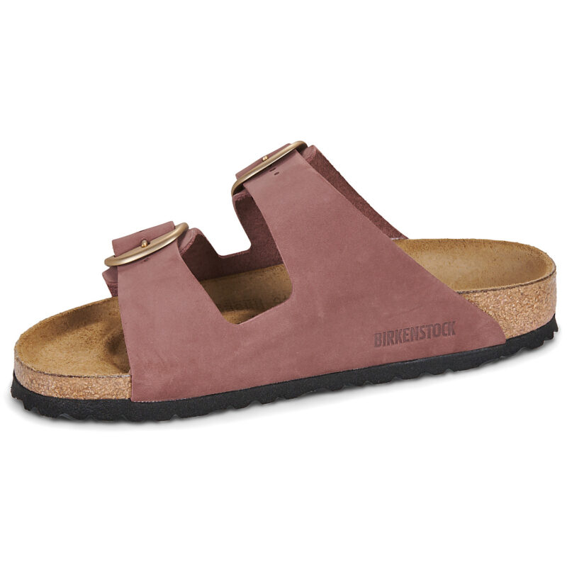 BIRKENSTOCK Arizona Big Buckle Nubuck / Pepper / Stretto Rosa Ciabatta Donna - 4