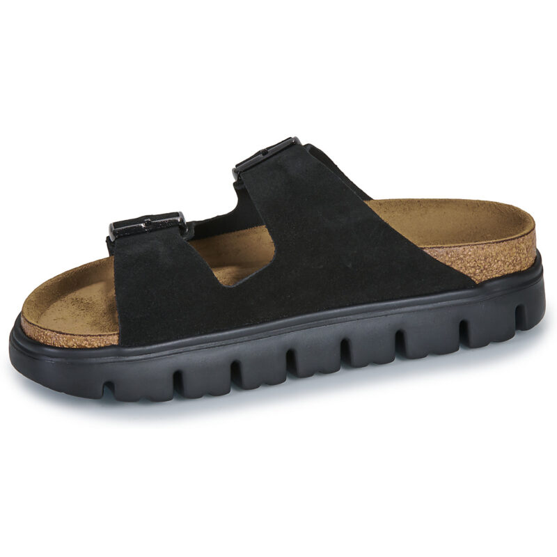 Papillio Arizona Chunky Suede Nero Ciabatta Donna - 4