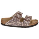 BIRKENSTOCK Arizona Leo / Print / Sandcastle / Stretto Marrone Ciabatta Donna - 2