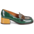 Chie Mihara BYDU Verde Mocassini Donna - 2