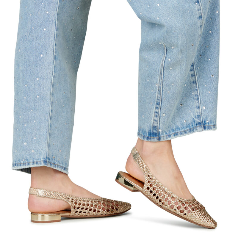 Xti 145300 Oro Ballerine Donna - 8
