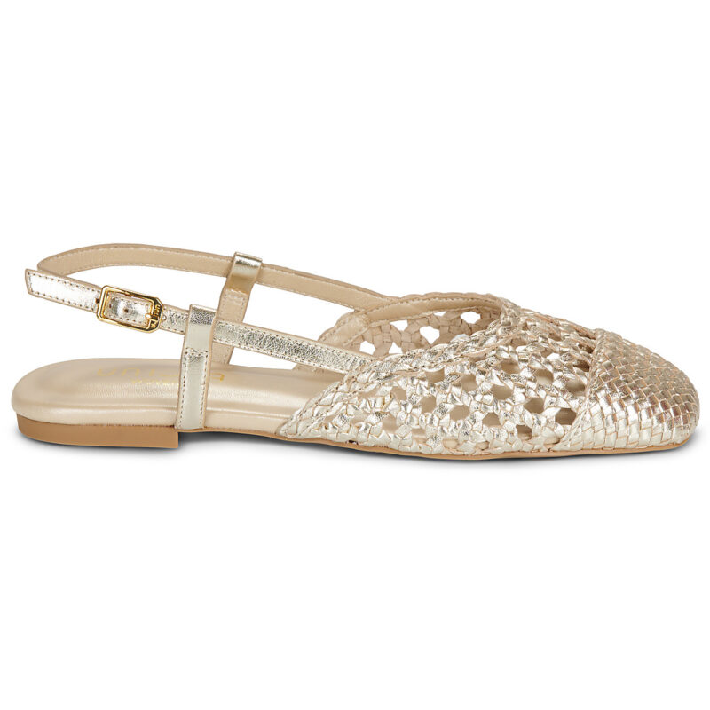 Unisa BADRI Oro Ballerine Donna - 2
