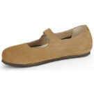 BIRKENSTOCK Mary Jane Nubuck / Nero / Tea / Stretto Marrone Ballerine Donna - 4